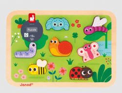 JANOD CASSE-TÊTE 7 PIÈCES CHUNKY - LE JARDIN #J07120